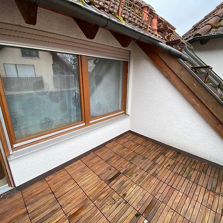 Appartement Am Kaibach - Kueche - Balkon - Bad Forchtenberg Kültér fotó