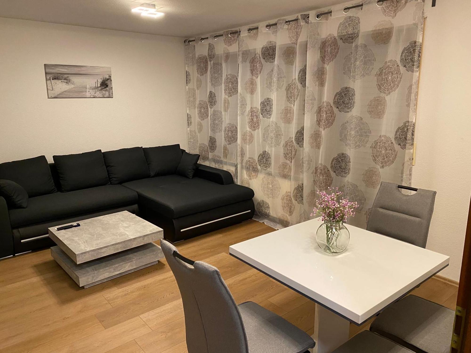Appartement Am Kaibach - Kueche - Balkon - Bad Forchtenberg Kültér fotó
